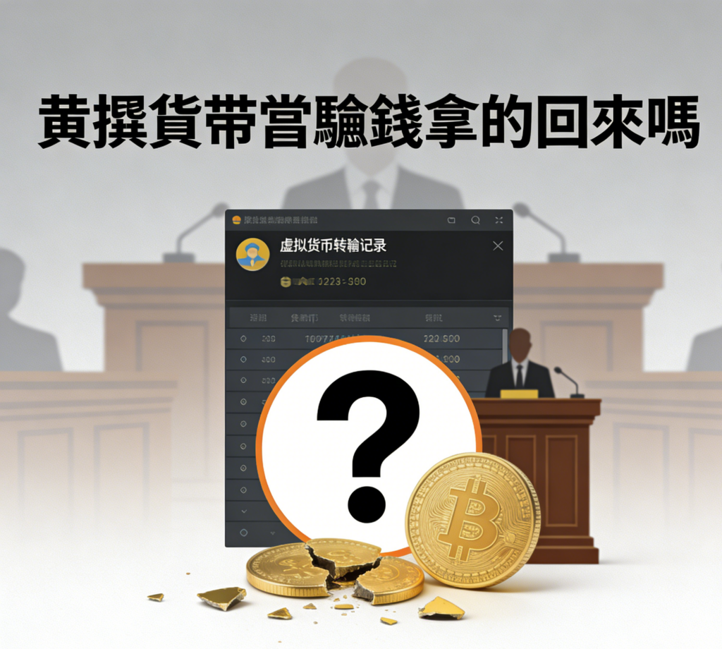 虛擬貨幣詐騙錢拿的回來嗎